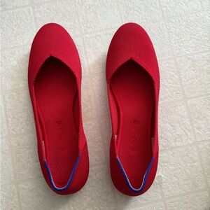 Rothy's Women's Red Flats